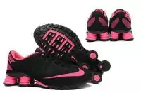 cheap femmes nike shox turbo 21 running chaussures pink black